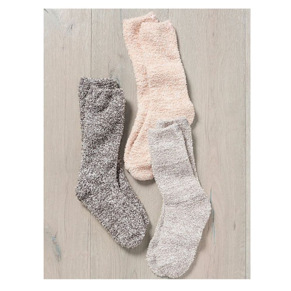 Barefoot Dreams® Women's Heathered Socks One Size Fits All - GRACEiousliving.com