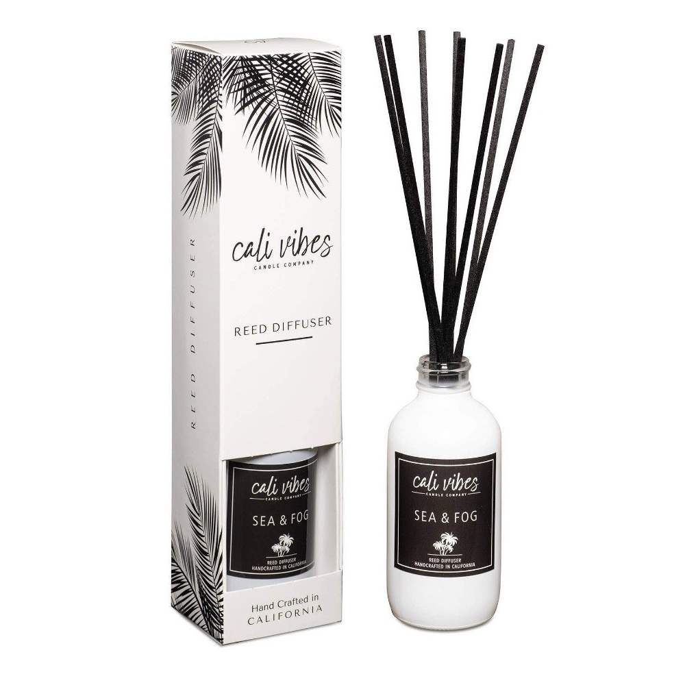 Cali Vibes Candle Company - Sea + Fog Reed Diffuser - GRACEiousliving.com