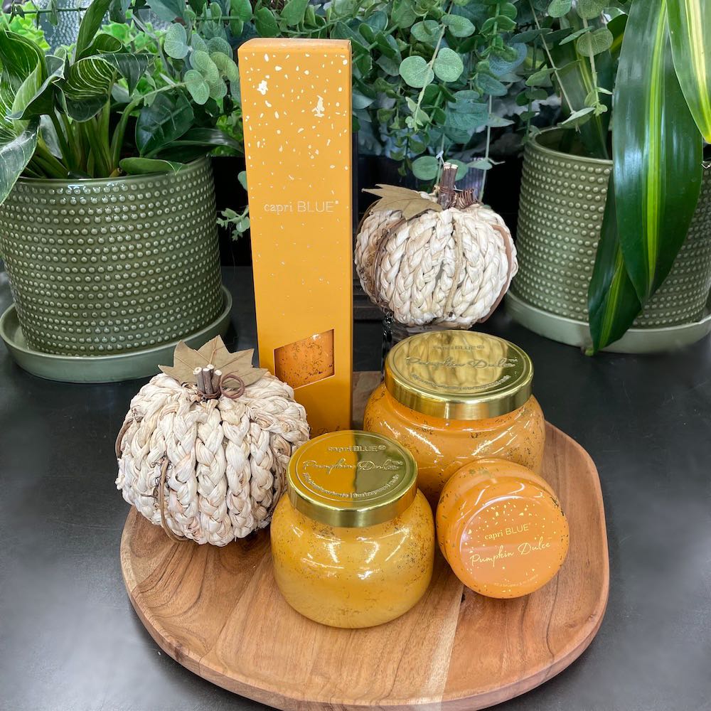 Capri Blue® Pumpkin Dulce Glimmer Reed Diffuser - GRACEiousliving.com