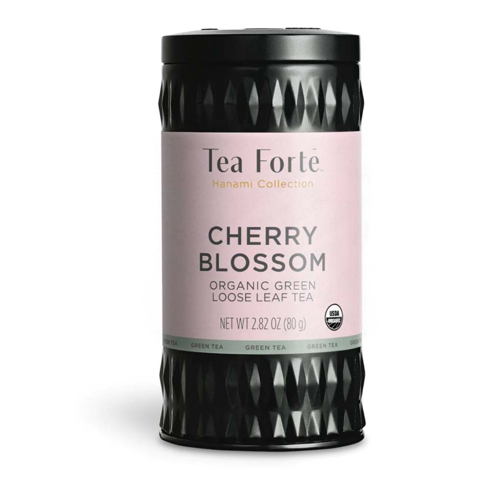 Tea Forte Cherry Blossom Hanami Loose Tea Canister - GRACEiousliving.com
