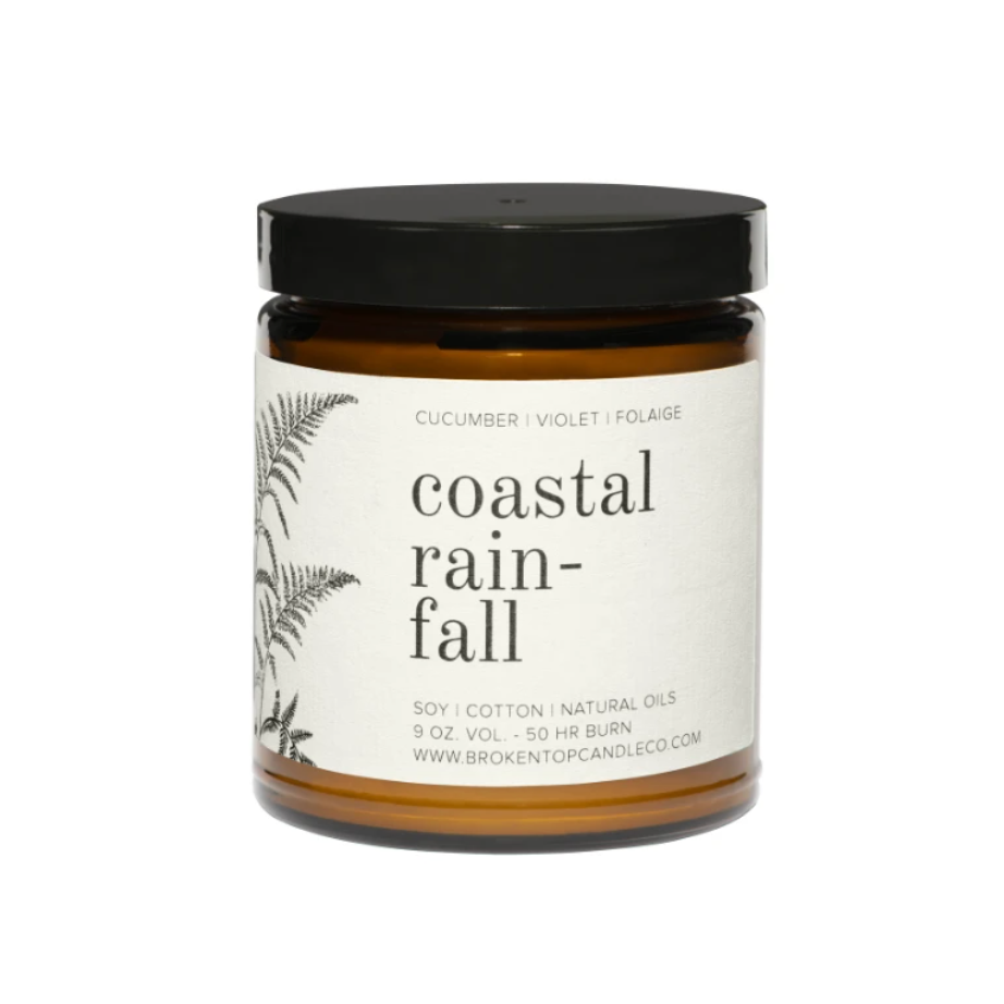 Broken Top Candle Co. Coastal Rainfall 9 oz. Candle - GRACEiousliving.com