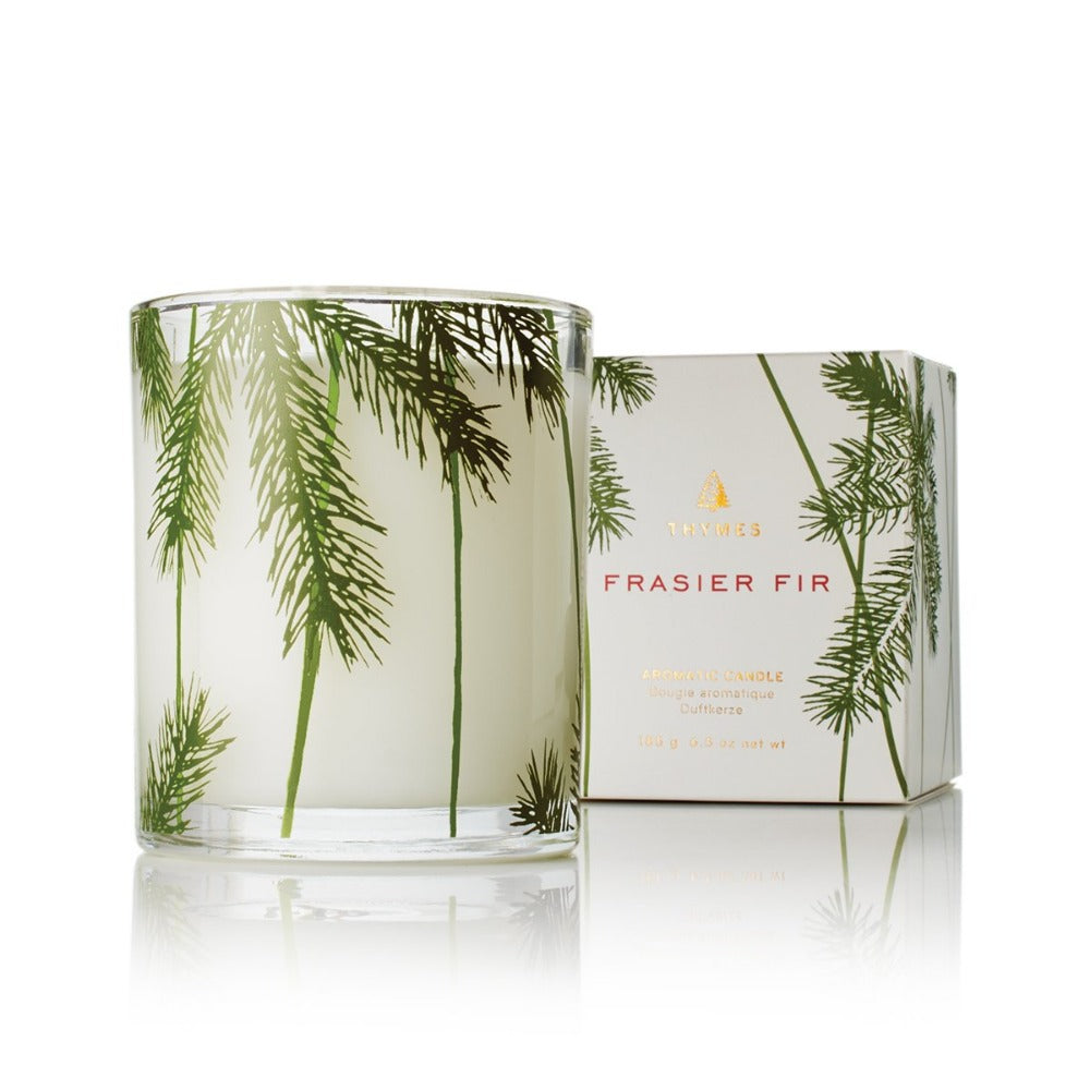 Frasier Fir by Thymes® Poured Pine Needle Candle - GRACEiousliving.com