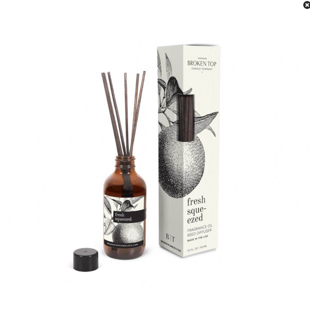 Broken Top Candle Co. Fresh Squeezed 4 oz. Reed Diffuser - GRACEiousliving.com