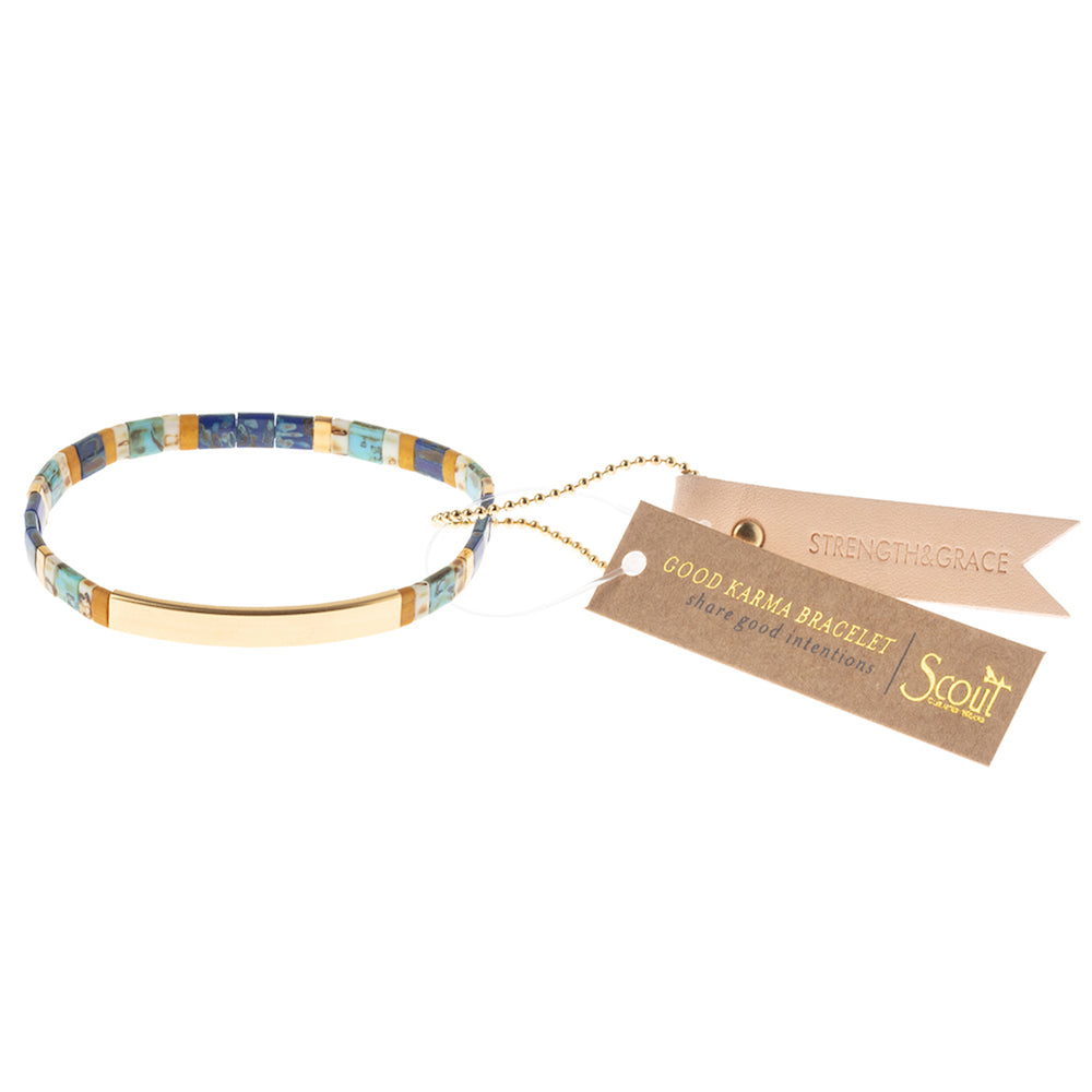 Scout Curated Wears® Good Karma Miyuki Bracelet - Strength and Grace - GRACEiousliving.com