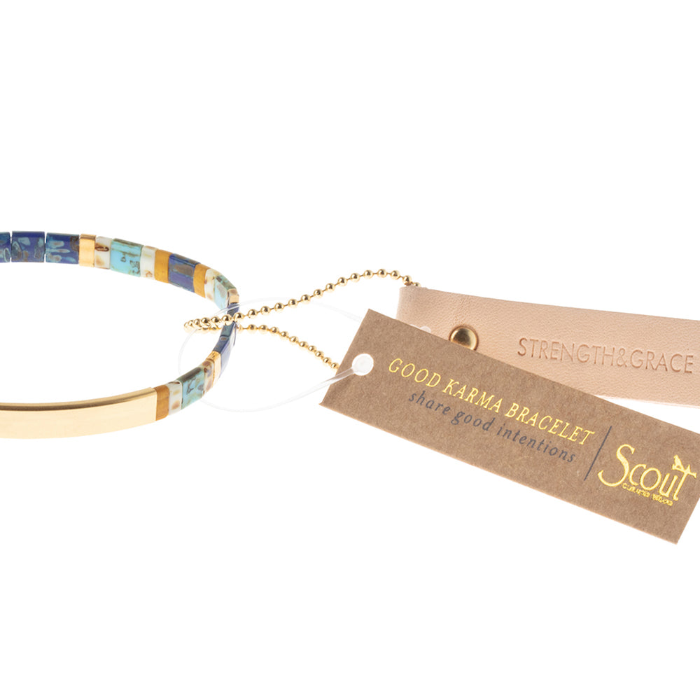 Scout Curated Wears® Good Karma Miyuki Bracelet - Strength and Grace - GRACEiousliving.com