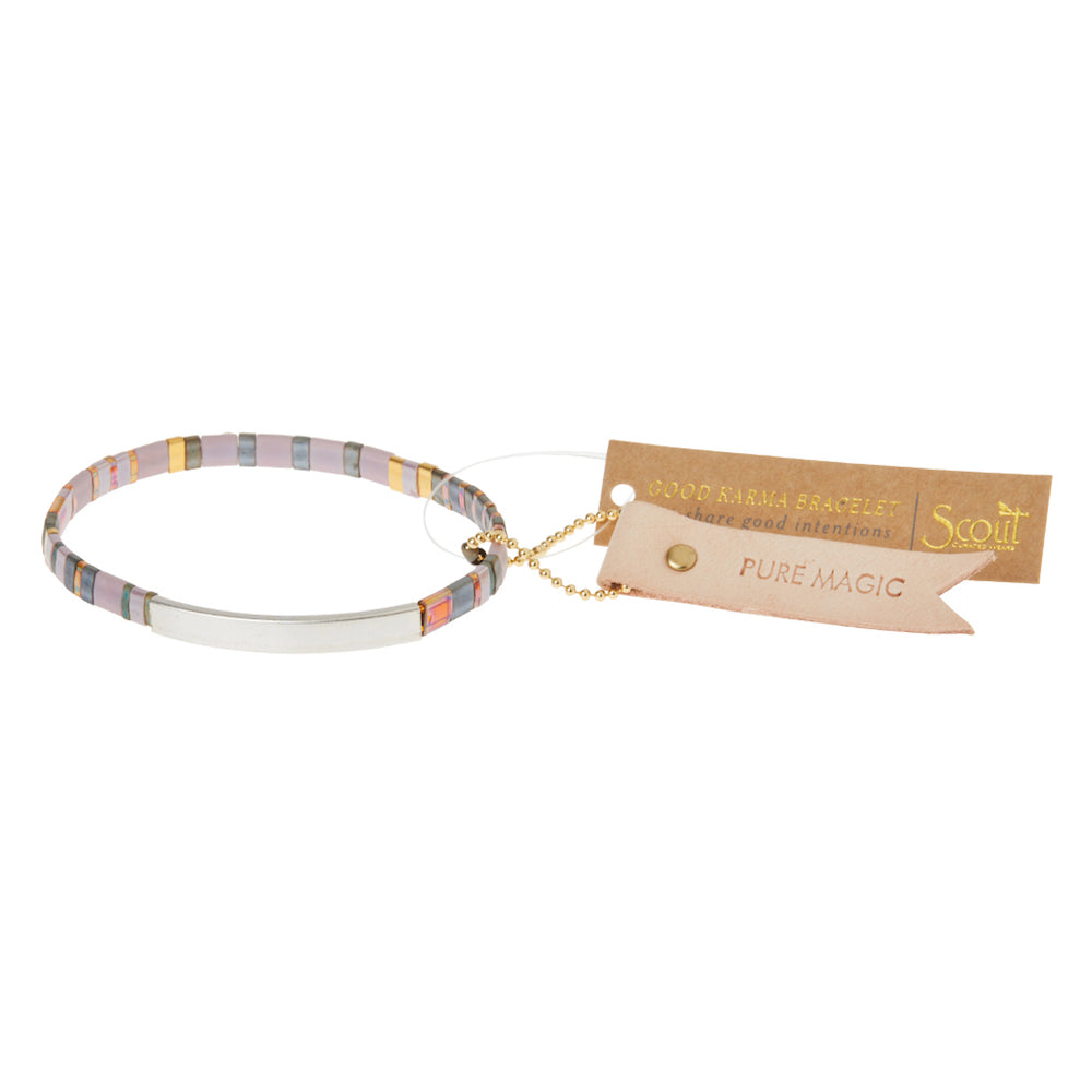 Scout Curated Wears® Good Karma Miyuki Bracelet - Pure Magic - GRACEiousliving.com