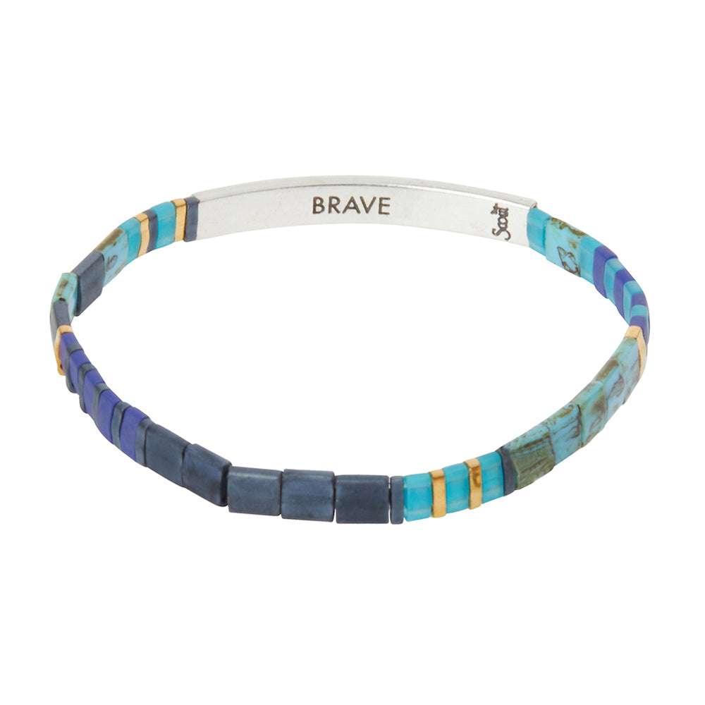 Scout Curated Wears® Good Karma Miyuki Bracelet - Brave - GRACEiousliving.com