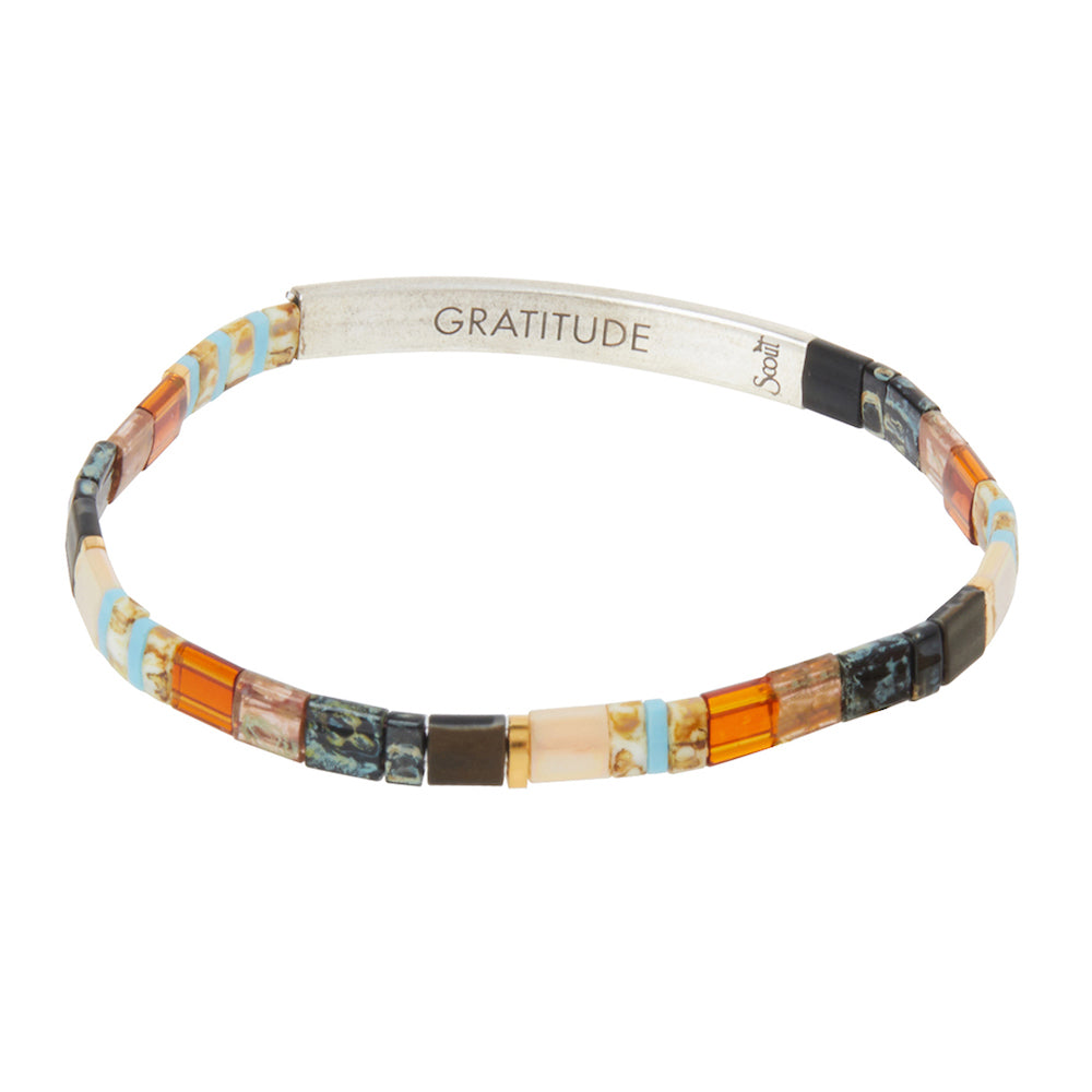 Scout Curated Wears® Good Karma Miyuki Bracelet - Gratitude - GRACEiousliving.com