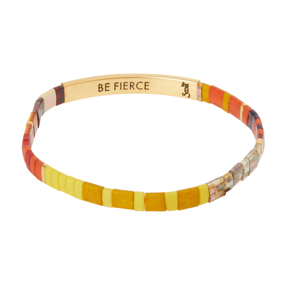 Scout Curated Wears® Good Karma Miyuki Bracelet - Be Fierce - GRACEiousliving.com