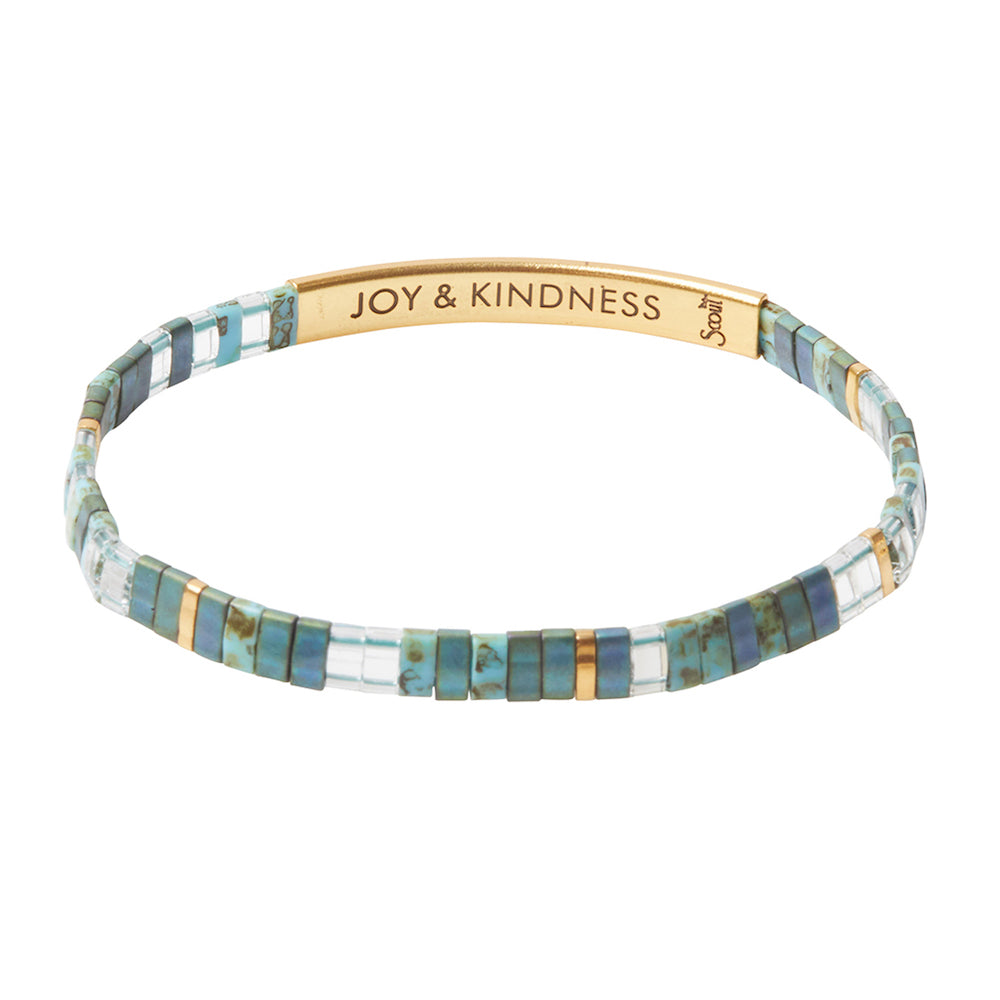 Scout Curated Wears Good Karma Miyuki Bracelet - Joy & Kindness - GRACEiousliving.com