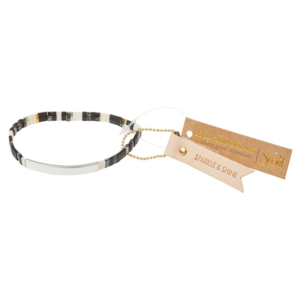 Scout Curated Wears® Good Karma Miyuki Bracelet - Sparkle & Shine - GRACEiousliving.com