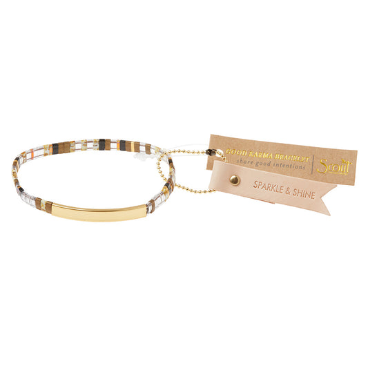 Scout Curated Wears® Good Karma Miyuki Bracelet - Sparkle & Shine - GRACEiousliving.com