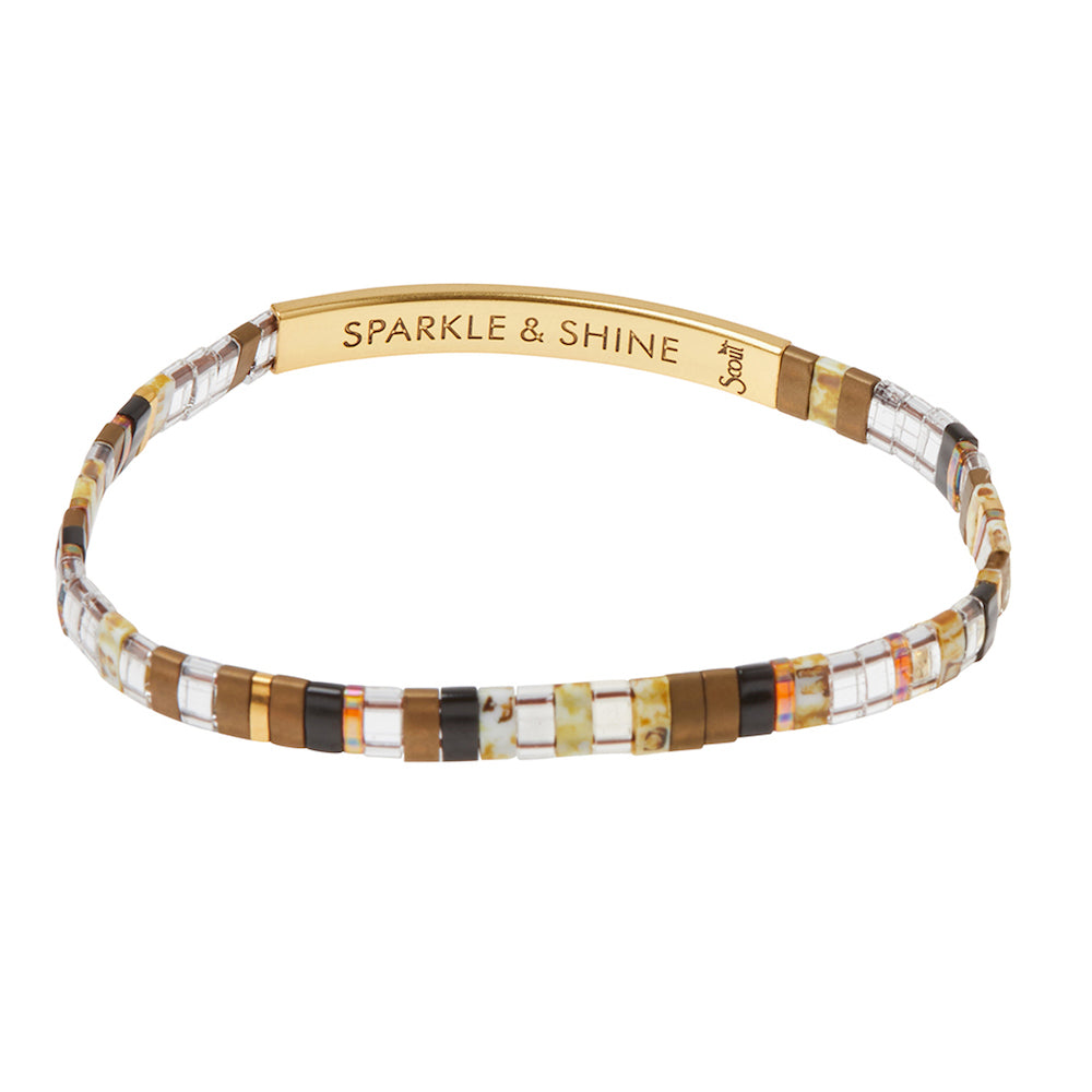 Scout Curated Wears® Good Karma Miyuki Bracelet - Sparkle & Shine - GRACEiousliving.com