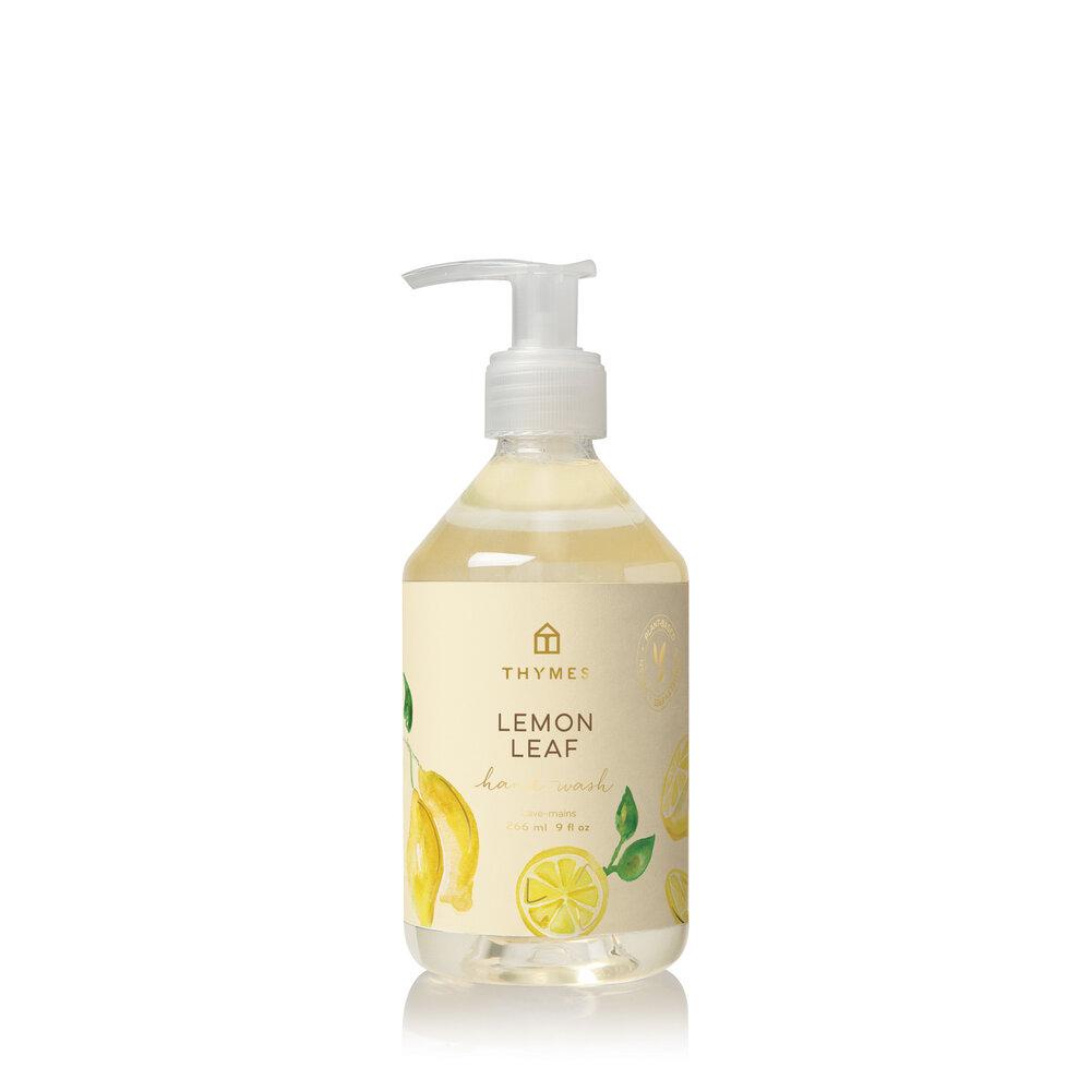 Thymes Small Lemon Leaf Hand Wash - GRACEiousliving.com