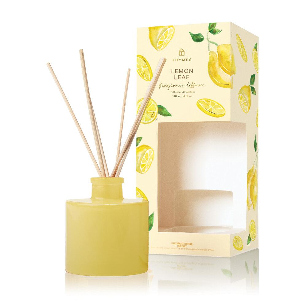Thymes Lemon Leaf Reed Diffuser - GRACEiousliving.com