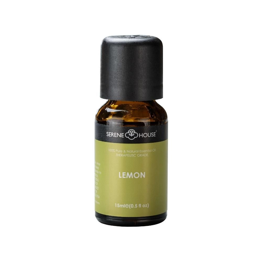LEMON 100% Essential Oil 15ML by Serene House - GRACEiousliving.com