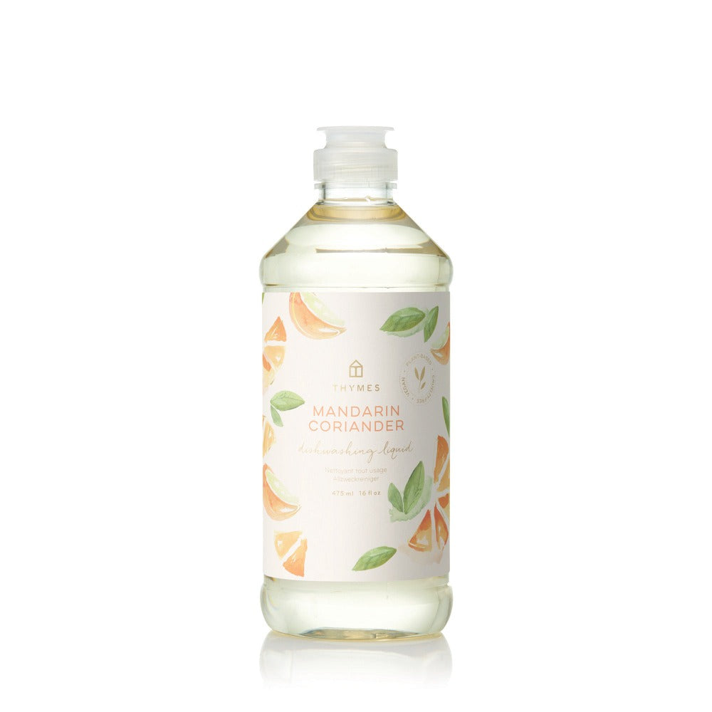 Thymes Mandarin Coriander Dishwashing Liquid - GRACEiousliving.com