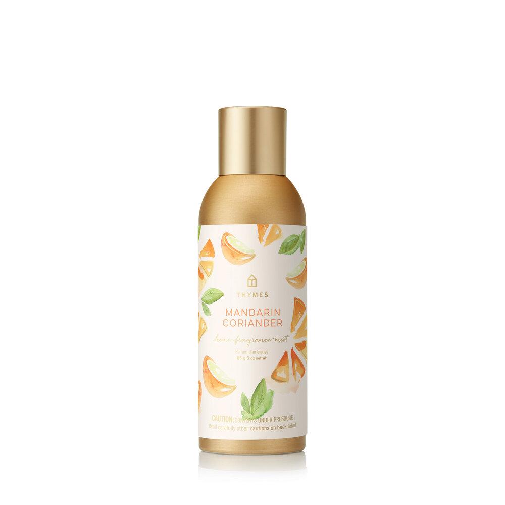 Thymes Mandarin Coriander Home Fragrance Mist - GRACEiousliving.com