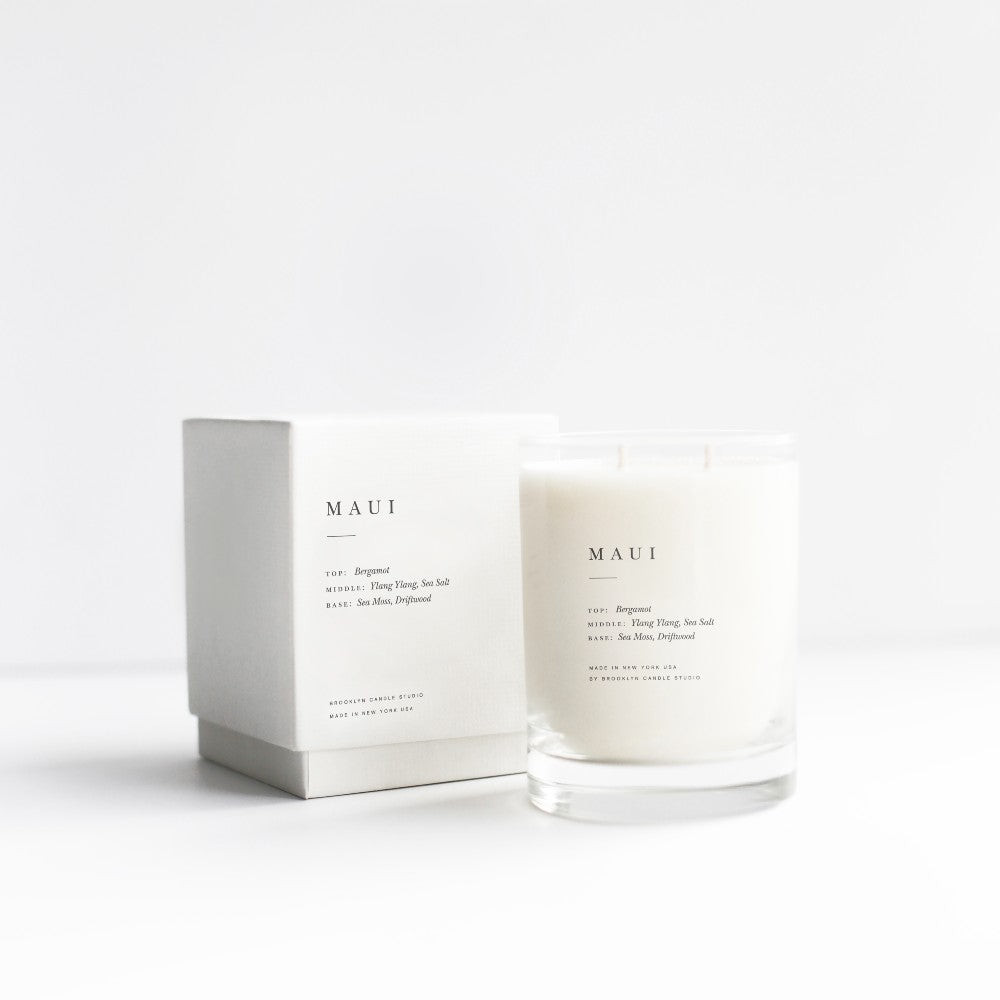 Maui Escapist Candle by Brooklyn Candle Studio - GRACEiousliving.com