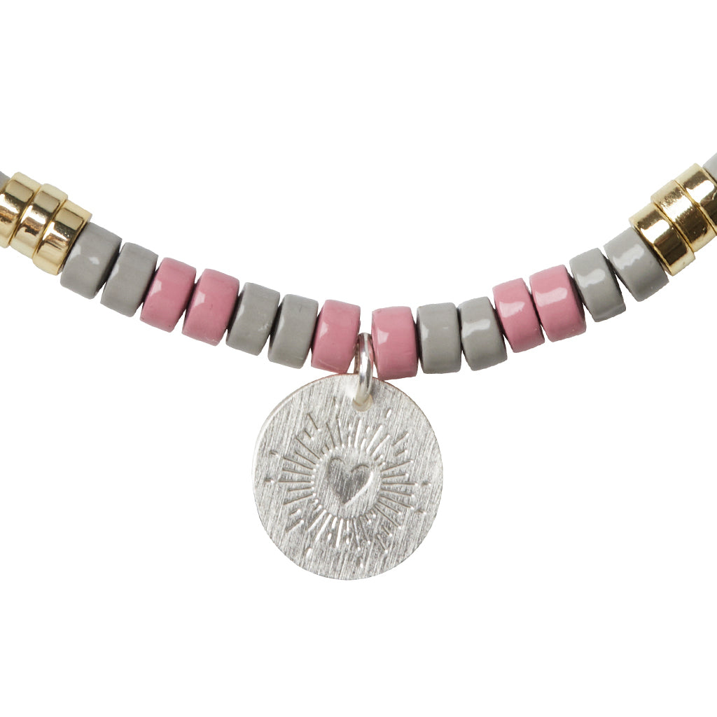 Tourmaline/Silver Stone of Healing Intention Charm Bracelet - GRACEiousliving.com