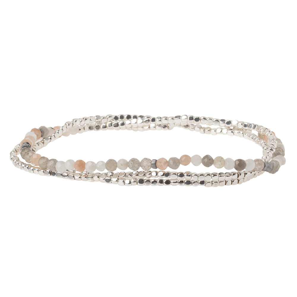 Scout Curated Wears® Delicate Stone Wrap - Moonstone - Stone of Balance - GRACEiousliving.com