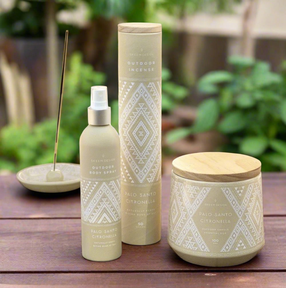 Skeem Design® Palo Santo Citronella Candle - GRACEiousliving.com