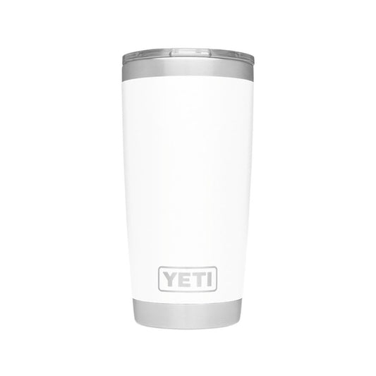 YETI Rambler 20 oz White BPA Free Tumbler with MagSlider Lid