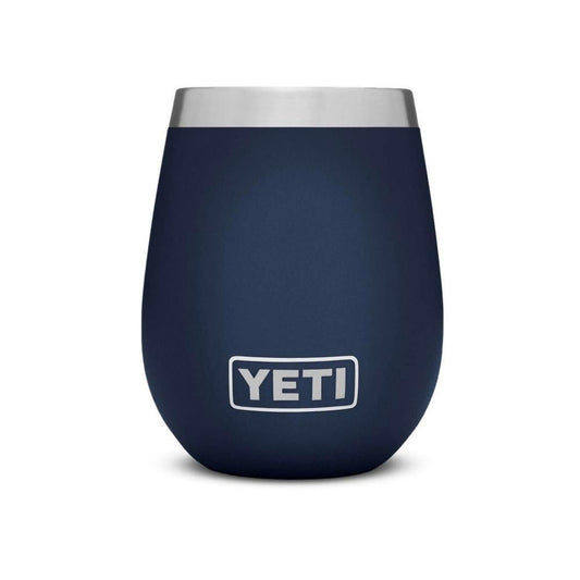 YETI Rambler 10oz. Navy Blue BPA Free Wine Tumbler with MagSlider Lid