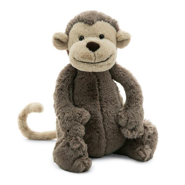 Jellycat® Bashful Monkey - GRACEiousliving.com