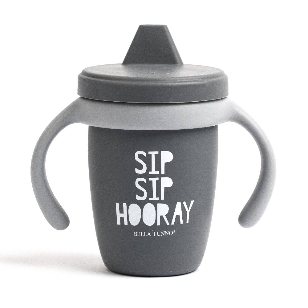 Bella Tunno - Sip Sip Hooray Happy Sippy Cup - GRACEiousliving.com
