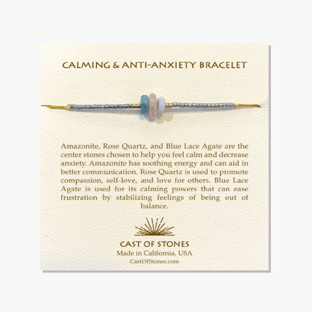 Cast of Stones® Calming & Anti-Anxiety Bracelet - GRACEiousliving.com