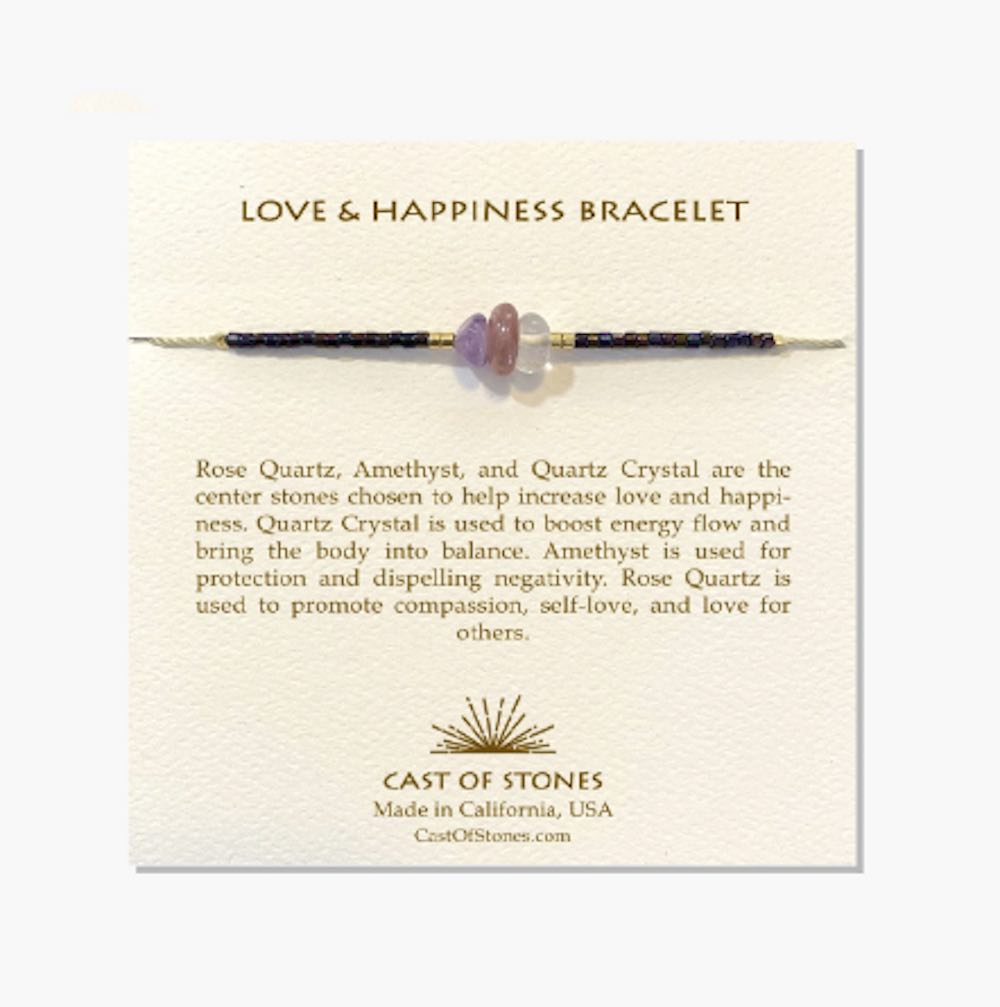 Cast of Stones® Love & Happiness Bracelet - GRACEiousliving.com