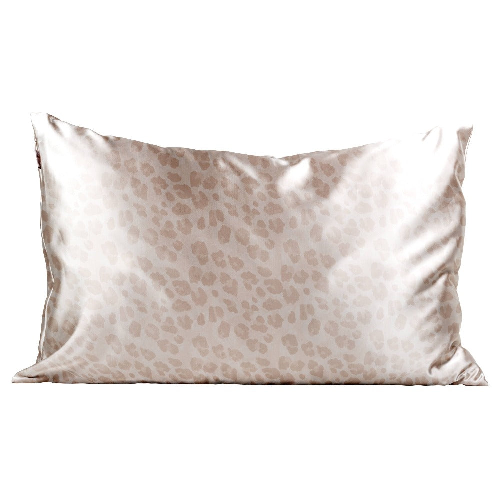 KITSCH - Satin Pillowcase - Leopard - GRACEiousliving.com