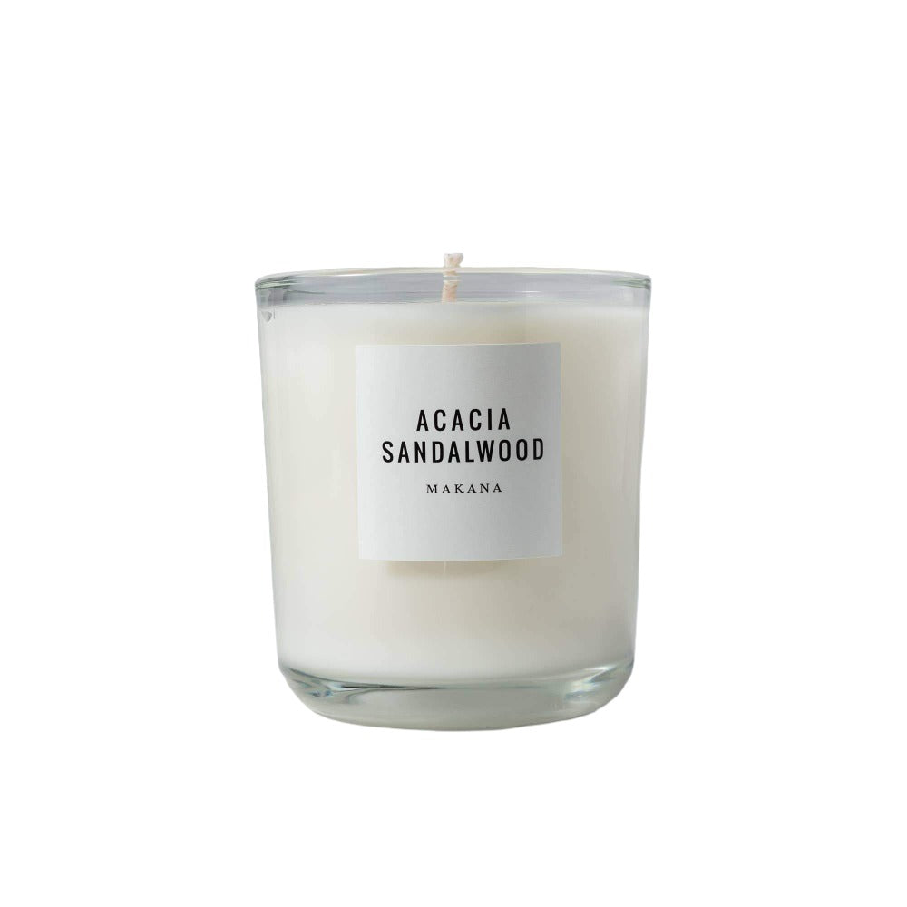 Makana Acacia Sandalwood - Classic Candle 10 oz - GRACEiousliving.com