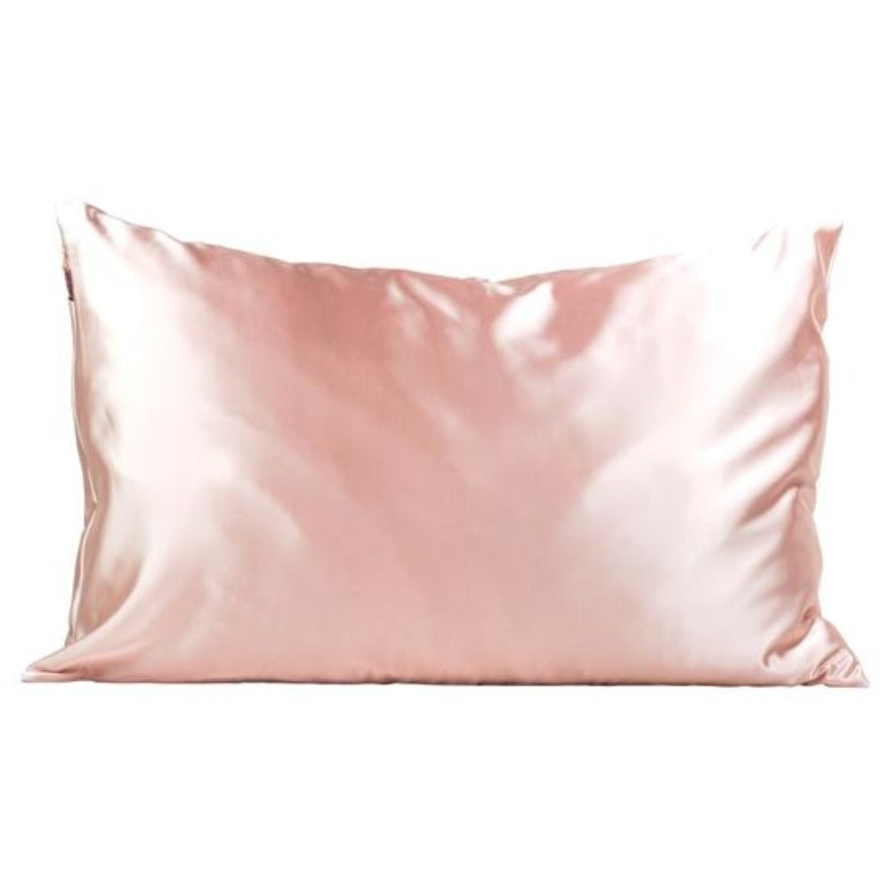 KITSCH - Satin Pillowcase - Blush - GRACEiousliving.com