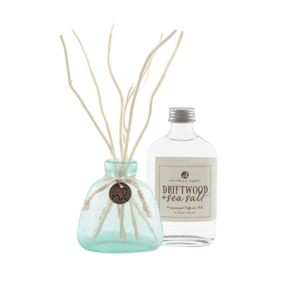 Northern Lights - Windward Reed Diffuser - Driftwood & Sea Salt - GRACEiousliving.com