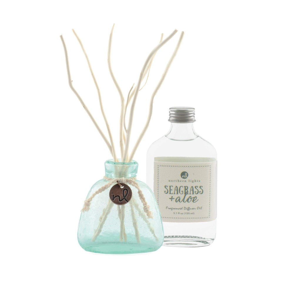Northern Lights - Windward Reed Diffuser - Seagrass & Aloe - GRACEiousliving.com