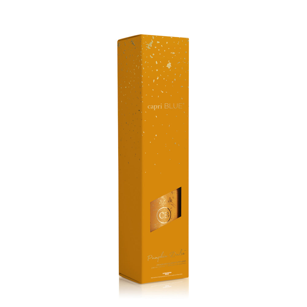 Capri Blue® Pumpkin Dulce Glimmer Reed Diffuser - GRACEiousliving.com