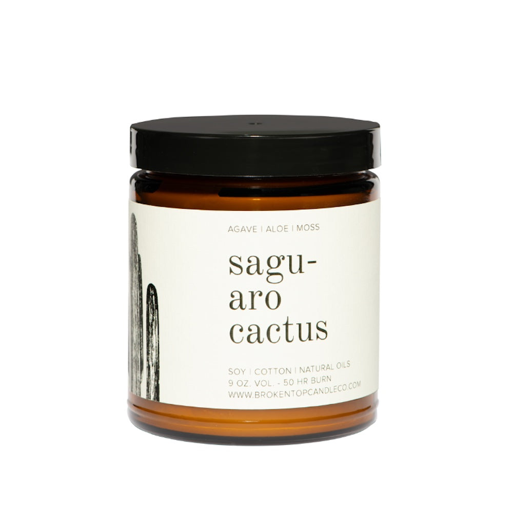 Broken Top Candle Company - Saguaro Cactus Soy Candle - 9 oz. - GRACEiousliving.com